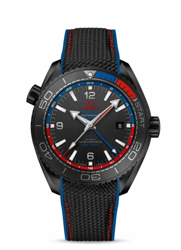 Omega Seamaster Planet Ocean 600M Co-Axial 45.5 Master Chronometer GMT Deep Black ETNZ 215.92.46.22.01.004 (21592462201004)